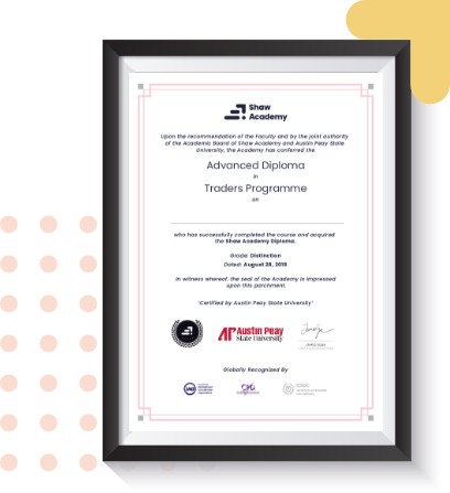 shaw academy certificate